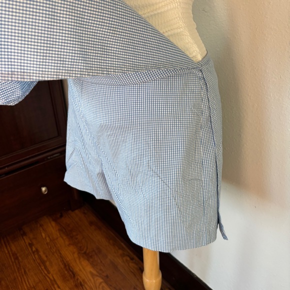 Vintage Blue & White Gingham Skort - Picture 6 of 11
